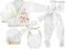 Wyprawka niemowlęca 56-62-68 bawełna 5-elementowa