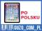 gr20e POLSKI TABLET edukacyjny dźwiękowy ZABAWK