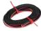 Kabel głośnikowy 2x1,5mm2 25m czar-czerw CCA