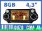 gr5d1 KONSOLA GIER 8GB 4,3 MP4 MP5 KAMERA