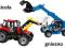 ŁADOWACZ MANITOU TRAKTOR z TUREM FARMA POJAZDY 119