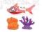 ROBO FISH RYBKA REKIN CZERWONY Czerwoniec 2 KORALO