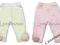 Legginsy capri z tiulowymi kwiatkami 110-116