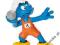SCHLEICH Smurf Zawodnik w pchnięciu kulą 24DHL
