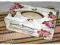 Chustecznik róże różany vintage decoupage prezent