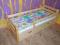 Łóżko dla dzieci/dziecięce z barierką 160x70,gr-ko