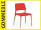 NOWOCZESNE CZERWONE KRZESŁO K163 OD RĘKI NOWOŚĆ
