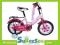 ROWER RÓŻOWY 14' CALI BMX FUN BIKE WSTĄŻKI
