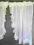 Tiulowy  kpl. firan z drobnomarszczon. falbankami