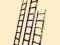 Drabina drewniana przystawna 8szczeblowa