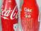 Coca Cola Francja butelka aluminiowa z kapslem