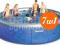Basen ogrodowy rozporowy 457x107 7w1 57023 Bestway