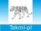 ANIMAL P. Tygrys biały OD RĘKI