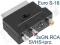 ADAPTER PRZEJŚCIÓWKA EURO S-18 3x GNIAZDO RCA SVHS