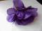 Ozdoba studniówkowa, ślubna, fioletowy irys.
