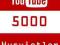 YouTube 5000 wyświetleń HR 100% bezpieczne