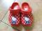Hello Kitty klapki ala crocsy roz. 22-24