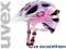 UVEX KASK DZIECI ROWEROWY ZE ŚWIATEŁKIEM r 49-55cm