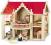 GIGANTYCZNA drewniana VILLA , DOMEK DLA LALEK