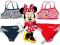 MINNIE MOUSE MYSZKA STROJ KAPIELOWY BIKINI 5/6 LAT