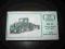 ZIS 10 towing vehicle w trailer TP Model 1/72