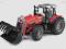 BRUDER 02042 TRAKTOR MASSEY FERGUSON Z ŁADOWACZEM