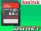 SANDISK 64GB ULTRA SD SDXC Class 10 +30MB/s UHS-1