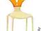 POMARAŃCZOWE PP KRZESŁO FOTEL K126 NEW DESIGN HIT