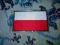 Naszywka, prasowanka flaga POLSKI, POLSKA flaga !