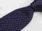 EDSOR KORONEN  Śliczny Jedwabny Krawat GROCHY n-34
