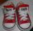 CONVERSE___Trampki CZERWONE UNISEX dł wkł.11,5