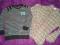 2 bluzeczki- bluza i koszula dla chłopca 146