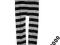 98 H&amp;M GETRY LEGGINSY DZIANINOWE ZEBRA BDB