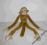 3035 Maskotka Małpka Monkey wydaje odgłosy
