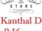 Drut oporowy Kanthal D 0,16 1 METR VapeStore_PL