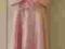 różowa sukienka z bolerkiem komunia wesele 146