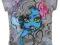 146 Bluzka T-shirt MONSTER HIGH Lagoona szara A191