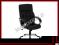 Elegancki fotel biurowy Q-075 czarny Q075 ecoskóra