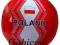 PIŁKA NOŻNA biało-czerwona POLSKA rozmiar 5
