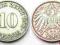 NIEMCY IMPERIUM 10 PFENNIG 1908 A