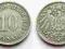 NIEMCY IMPERIUM 10 PFENNIG 1912 F