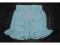 BŁĘKITNA SPÓDNICZKA  Z TOREBKĄ - ROZMIAR 92