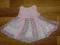 GEORGE-ŚLICZNA SUKIENECZKA FALBANKI rozm 50- 56 cm