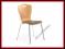 Eleganckie Krzesło metal K102 olcha sklejka gięta