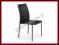 Eleganckie krzesło metalowe K130 czarne K-130 stal
