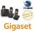 Gigaset AS185 - 3 słuchawki  MENU PL głośnomówiący