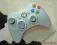 Oryginalny pad Xbox 360 Microsoft biały/czarny