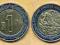 Meksyk 1 Peso - 1998r Bimetal ... Monety
