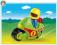 Motocykl wyścigowy, seria 1.2.3 Playmobil 6719