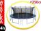 MARKOWA TRAMPOLINA OLIMPICSport 250 cm WYPRZEDAŻ !